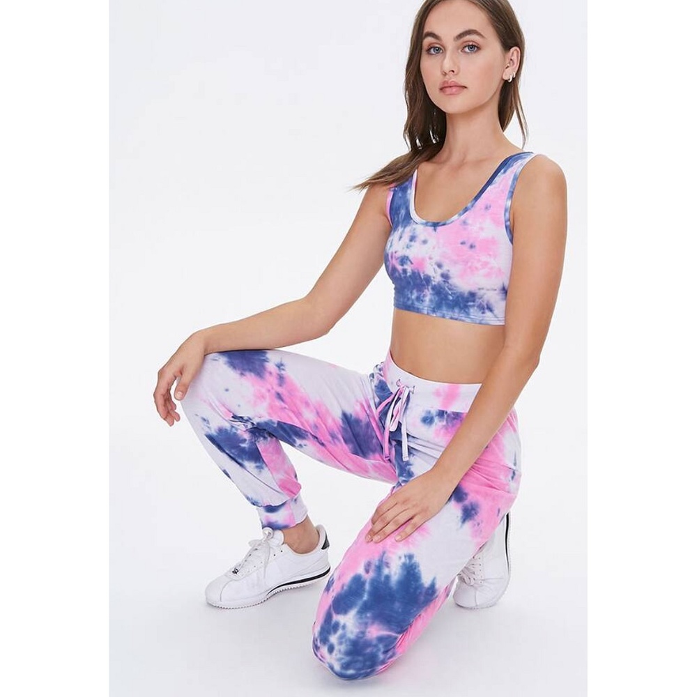 Tye Dye Cami Joggers Lounge Wear Set